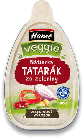 Nátierka tatarák zo zeleniny